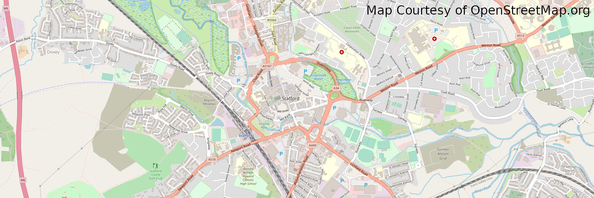 Stafford Map